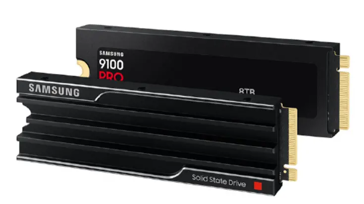 三星9100 PRO固態硬盤新增8TB版本,順序讀取速度高達14800MB/s 三星9100 PRO固態硬盤新增8TB版本,順序讀取速度高達14800MB/s