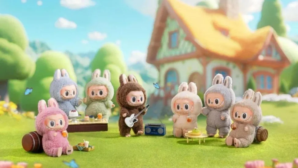 王寧掏出迷你版LABUBU,LABUBU成了當之無愧的頂流,被帶飛的泡泡瑪特也不出意外地交出了一份高增長的成績單 王寧掏出迷你版LABUBU