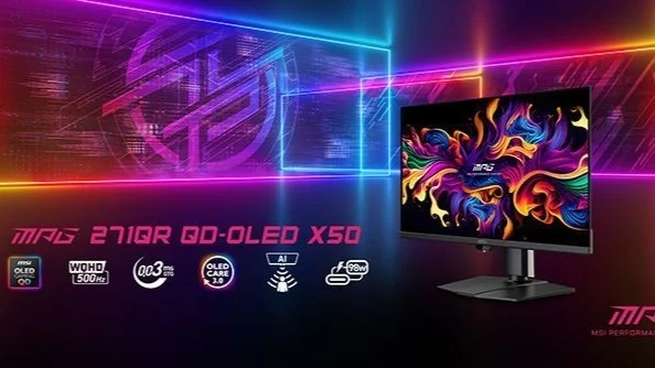 微星第二款500Hz OLED顯示器發(fā)布，新增NPU AI人在監(jiān)測(cè)系統(tǒng)