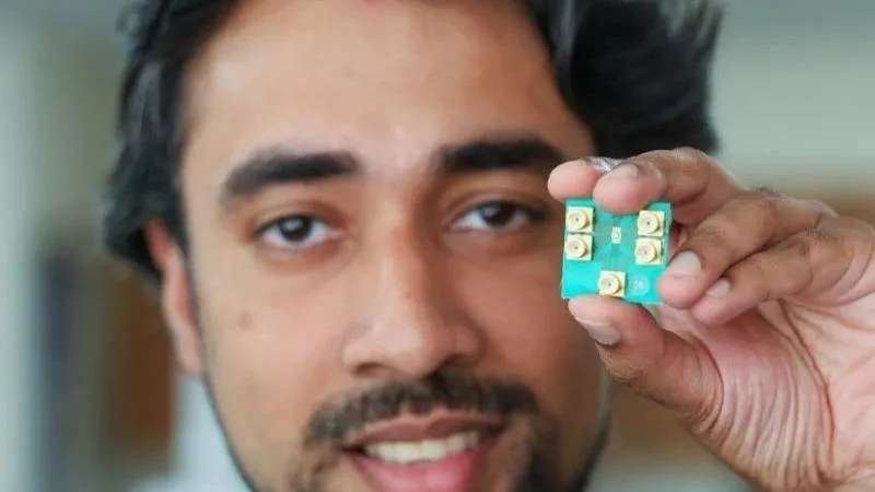 康奈爾團隊首創微波神經網絡,完全集成于硅微芯片且功耗不到200毫瓦,為機器學習推理再添利器 圖 | 論文第一作者巴拉?戈文德(Bala Govind)(來源:https://www.linkedin.com/in/bal-govind-6840979b/)